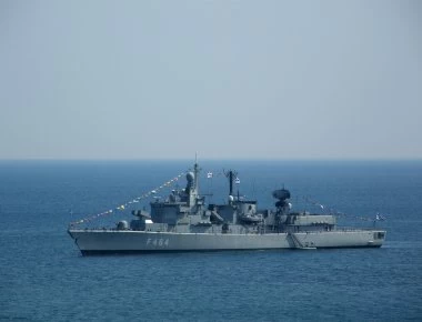 «Καταιγίς 2019»: Η Φ/Γ F-462S του ΠΝ επιχειρεί νότια της Χίου (βίντεο-φωτο)